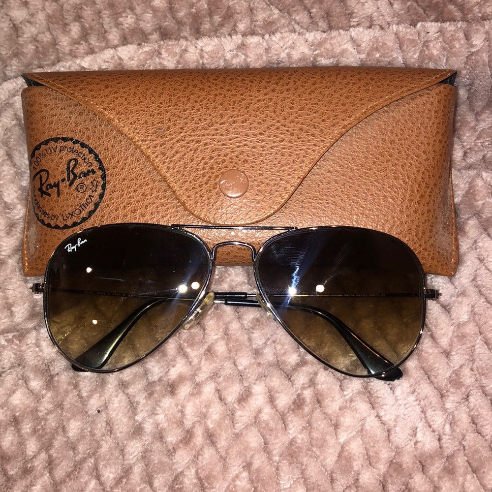 Ray Ban Aviator Sun Glasses